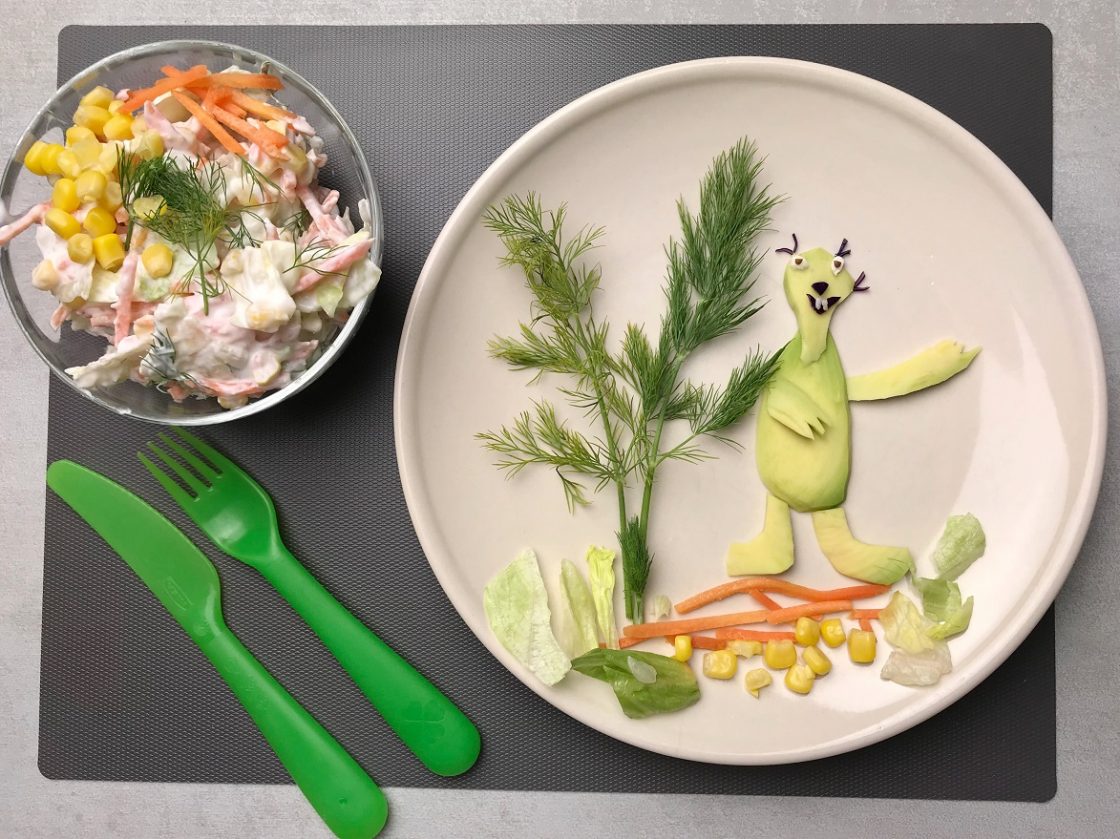 summer-salad-recipe-iceberg-Iceberg Salat Centar-dill
