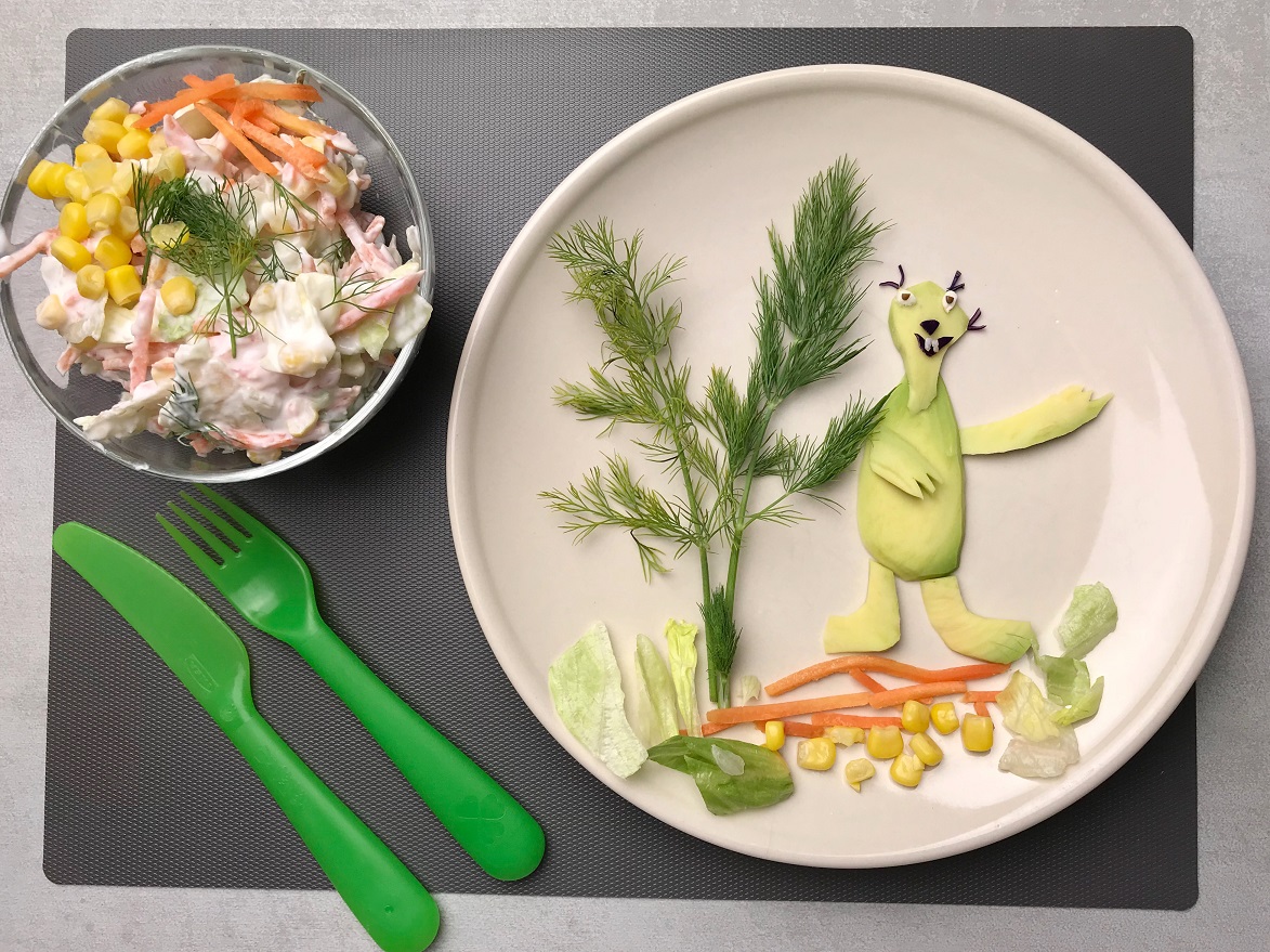 summer-salad-recipe-iceberg-Iceberg Salat Centar-dill