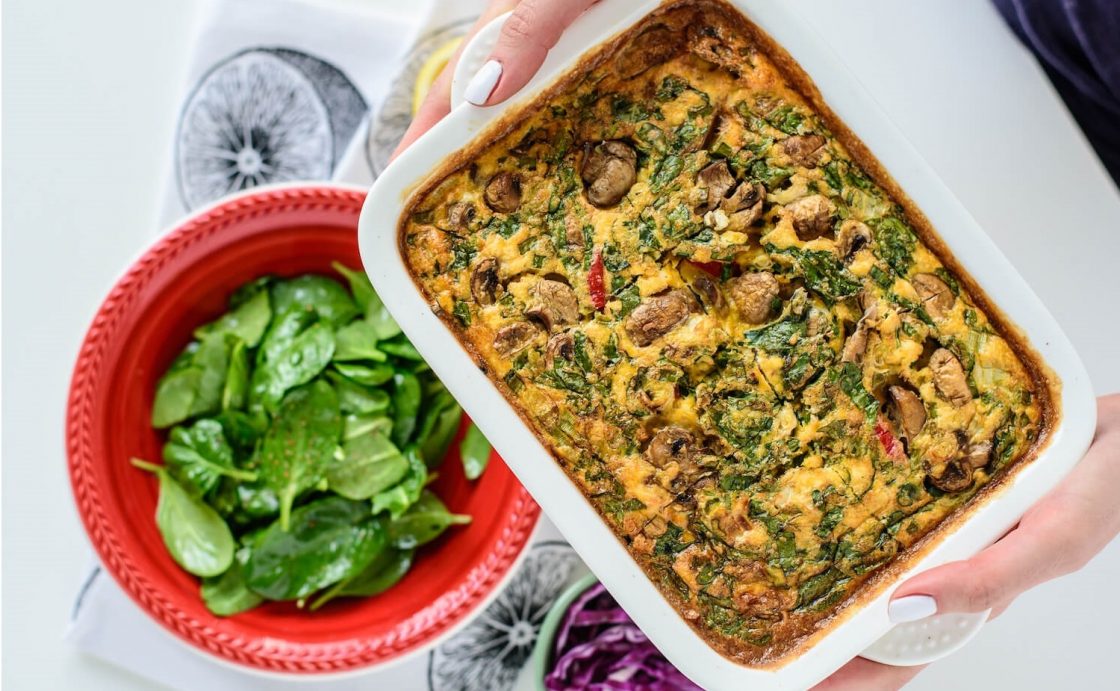 Vegetable and tofu casserole
