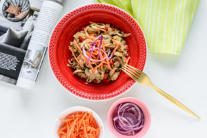 Quinoa risotto with mushrooms