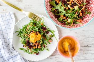 Rainbow Salad with Chickpeas